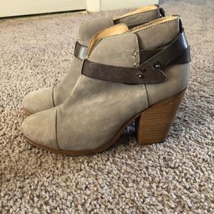 Rag and bone heeled booties